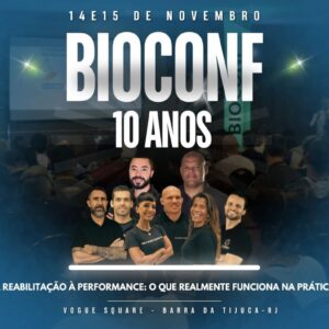 BIOCONF 2026 - Edição de 10 Anos - Conferência de Exercício, Treinamento e Reabilitação de Lesões